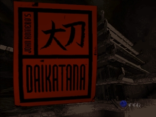 John Romero's Daikatana (Japan) Title Screen
